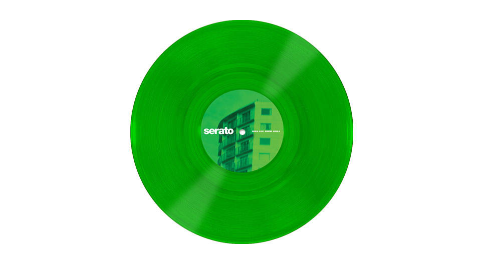 10 Inch Serato Control Vinyl - Green Glass (Pair)