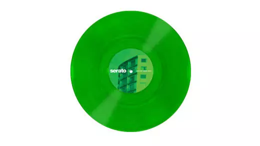 10 Inch Serato Control Vinyl - Green Glass (Pair)