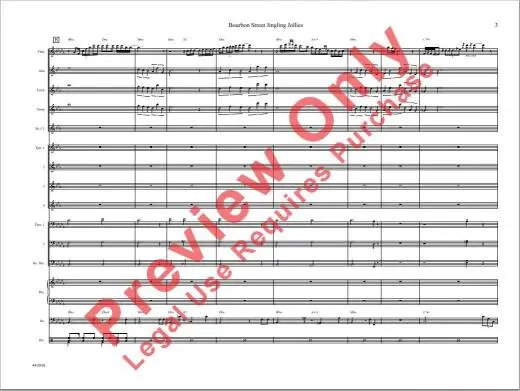 Bourbon Street Jingling Jollies - Ellington - Jazz Ensemble - Gr. 4