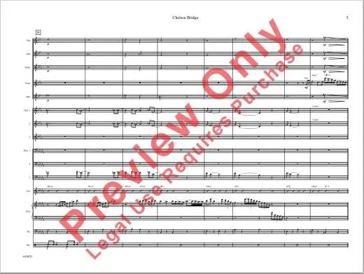 Chelsea Bridge - Strayhorn - Jazz Ensemble  - Gr. 4