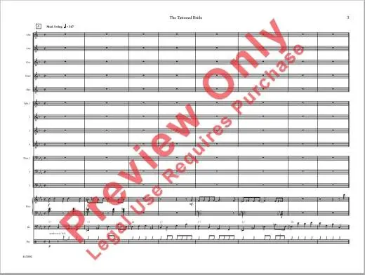 The Tattooed Bride - Ellington - Jazz Ensemble - Gr. 5