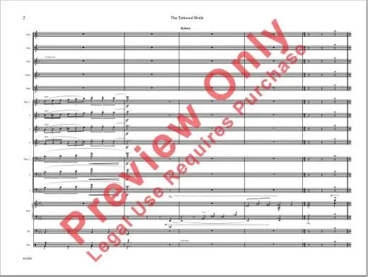 The Tattooed Bride - Ellington - Jazz Ensemble - Gr. 5