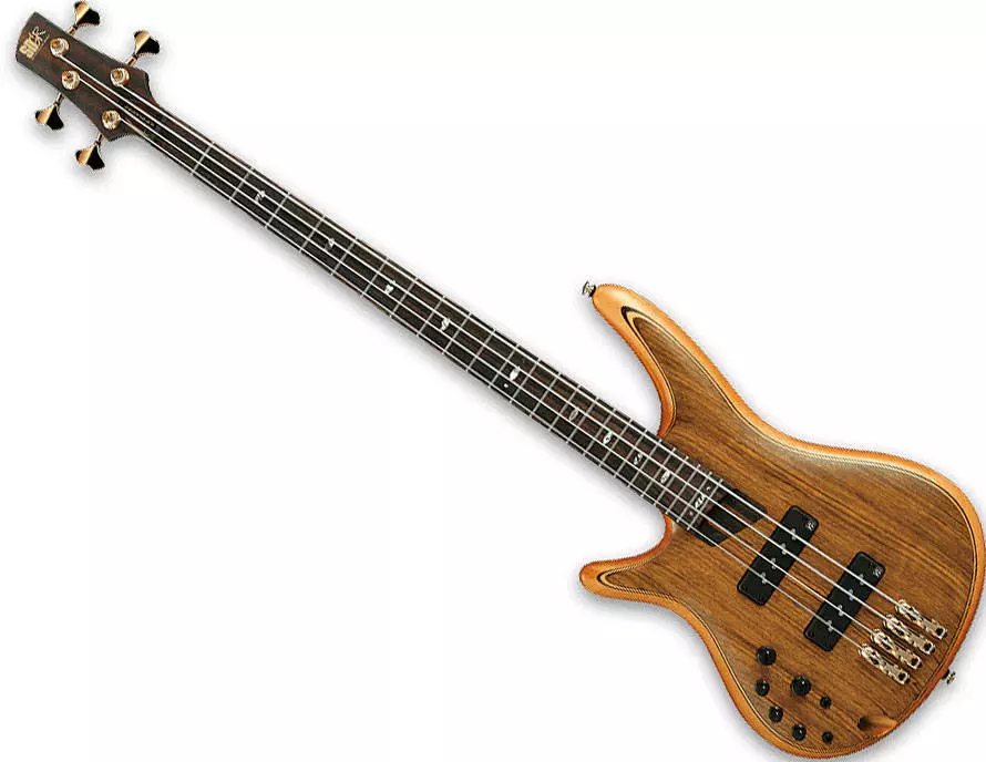 Premium Electric Bass Guitar - Vintage Natural Flat - Left
