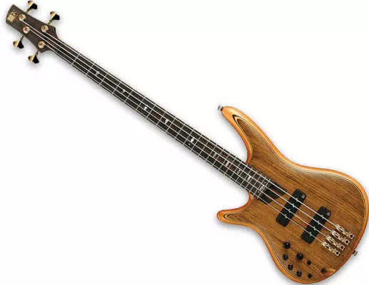 Premium Electric Bass Guitar - Vintage Natural Flat - Left