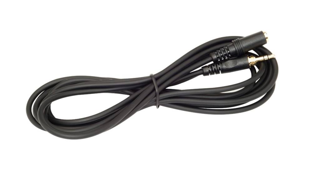Straight Headphone Extension Cable - 3m