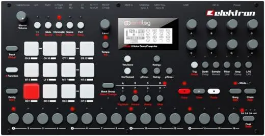 Elektron - Analog Rytm 8-Voice Drum Machine with Sample Support