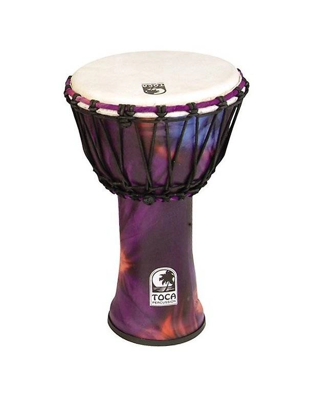 Synergy Freestyle Djembe 9 Inch - Purple