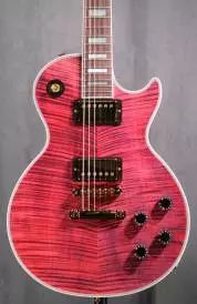 Les Paul Custom Figured Ltd - Neon Red