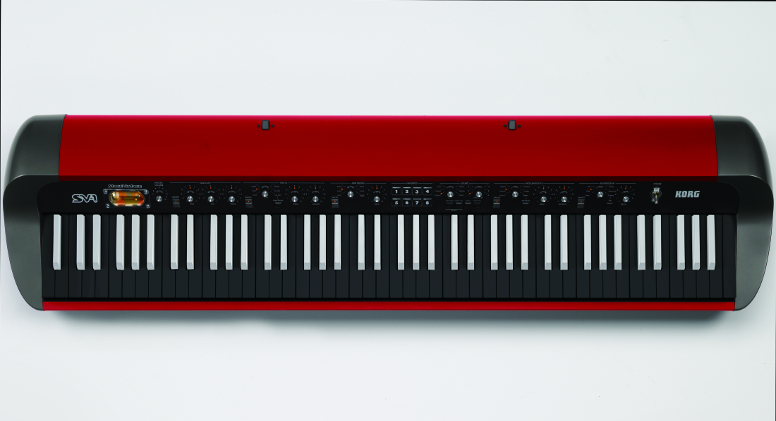 Stage Vintage Piano 88 Key - Red/Black