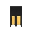 DAddario Woodwinds - Clarinet\/Alto Sax Reed Guard - Black