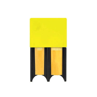 DAddario Woodwinds - Clarinet/Alto Sax Reed Guard - Yellow