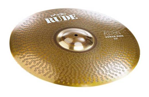 Paiste - Rude 22 Power Ride Cymbal - Reign Edition