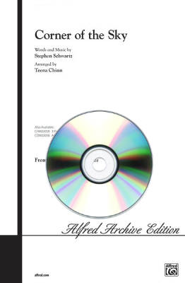 Alfred Publishing - Corner of the Sky - Schwartz/Chinn - Accompaniment CD