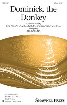 Shawnee Press - Dominick, the Donkey - Allen /Merrell /Saltzbert /Gallina - 2pt
