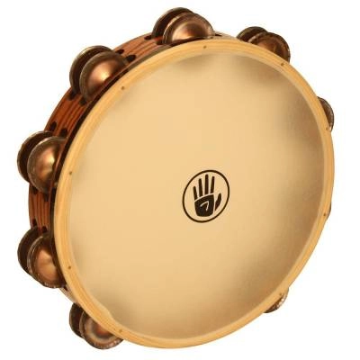 Double Row Tambourine, Chromium 25 Jingles, Remo Head