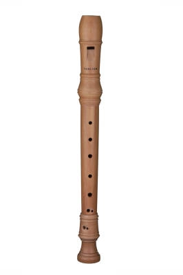 Carlton - 3 Pc Pearwood Soprano Recorder - Baroque