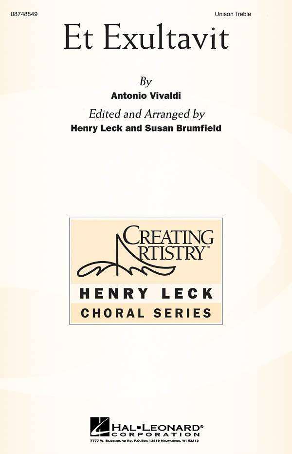 Et Exultavit - Vivaldi/Leck/Brumfield - Unison