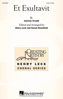 Hal Leonard - Et Exultavit - Vivaldi/Leck/Brumfield - Unison