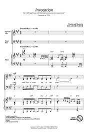 Invocation - Dilworth - SATB