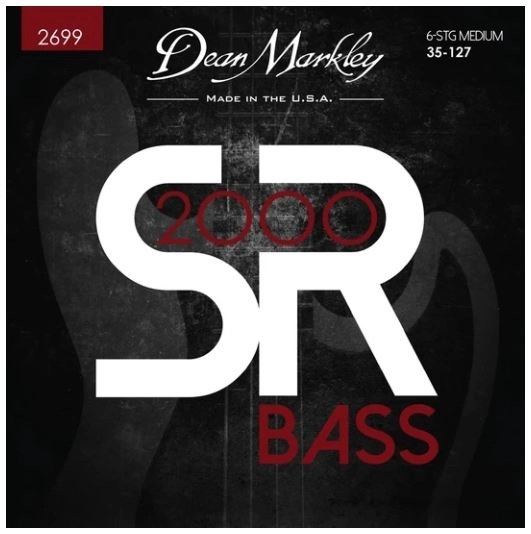 SR2000 Bass 6 String Set - Medium Light - 35-127
