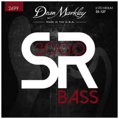SR2000 Bass 6 String Set - Medium Light - 35-127