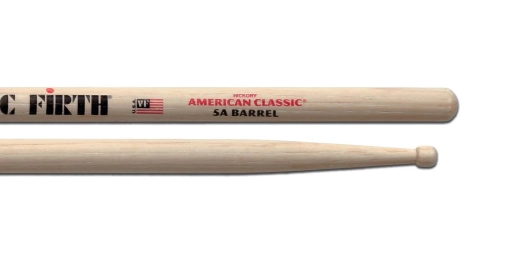 Vic Firth - 5A Barrel Tip American Classic Drumsticks