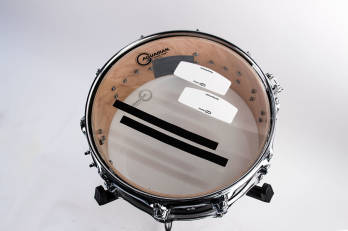 Stick On/Off Snare Muffle Strip