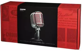 Unidyne Limited Edition 75th Anniversary Vocal Microphone - Red