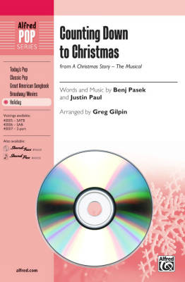 Alfred Publishing - Counting Down to Christmas (from A Christmas Story: The Musical) - Pasek/Paul/Gilpin - SoundTrax CD
