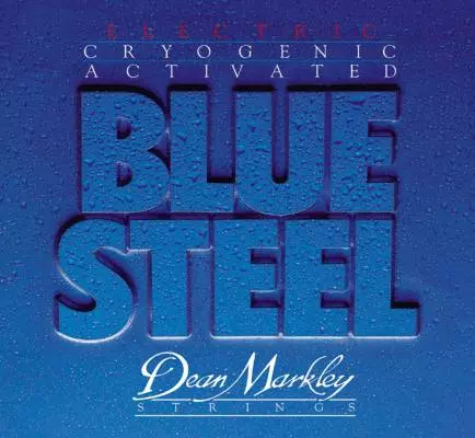 7 String Blue Steel Electric Strings - Regular - 10-56