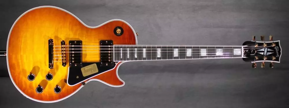 Les Paul Custom Quilt - Honeyburst