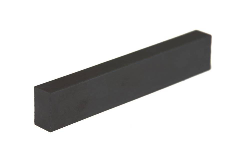 Black TUSQ XL Slab 1/4 Blank Nut. LuthierPack, 10 Pack