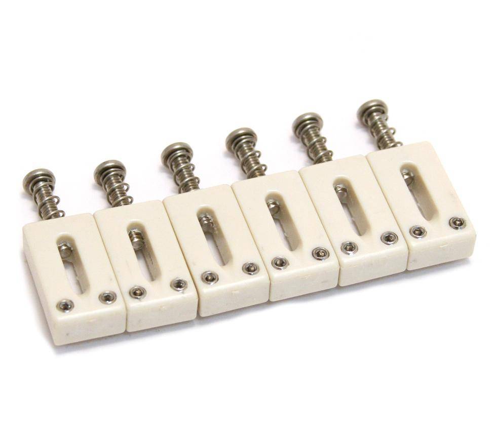 String Saver Classics Strat & Tele Style 2 3/16\'\' String Spacing - Brushed Steel