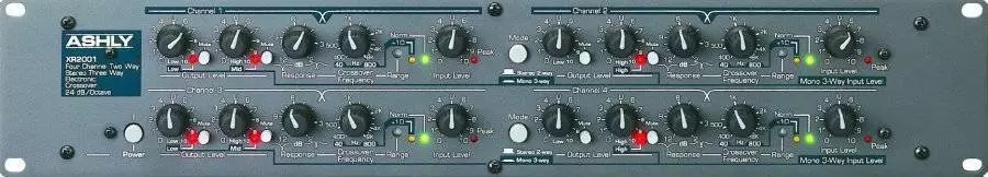 Stereo 3 Way/ Mono 4 or 5 Way Crossover