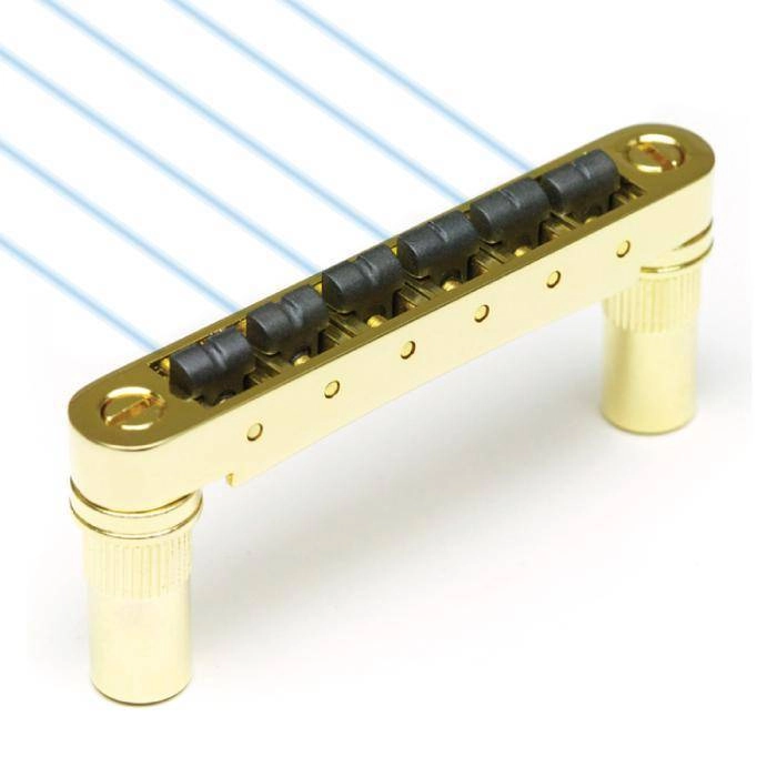 Ghost Loaded Resomax NV 6mm Tune-O-Matic Bridge - Gold