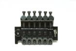 Graph Tech - LB63 FR Style Locking Bridge with String Savers - Black