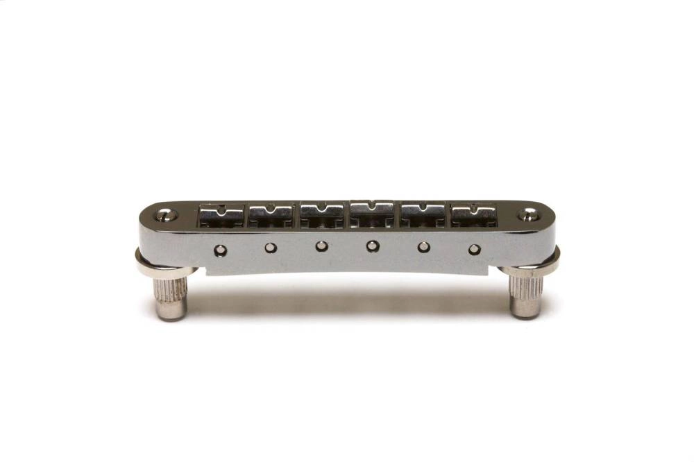 Resomax NV1 4mm Tune-O-Matic Bridge - Black Nickel