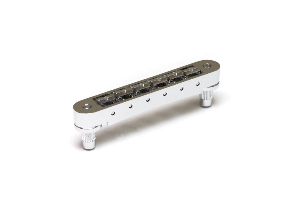 Resomax NV1 4mm Tune-O-Matic Bridge - Chrome