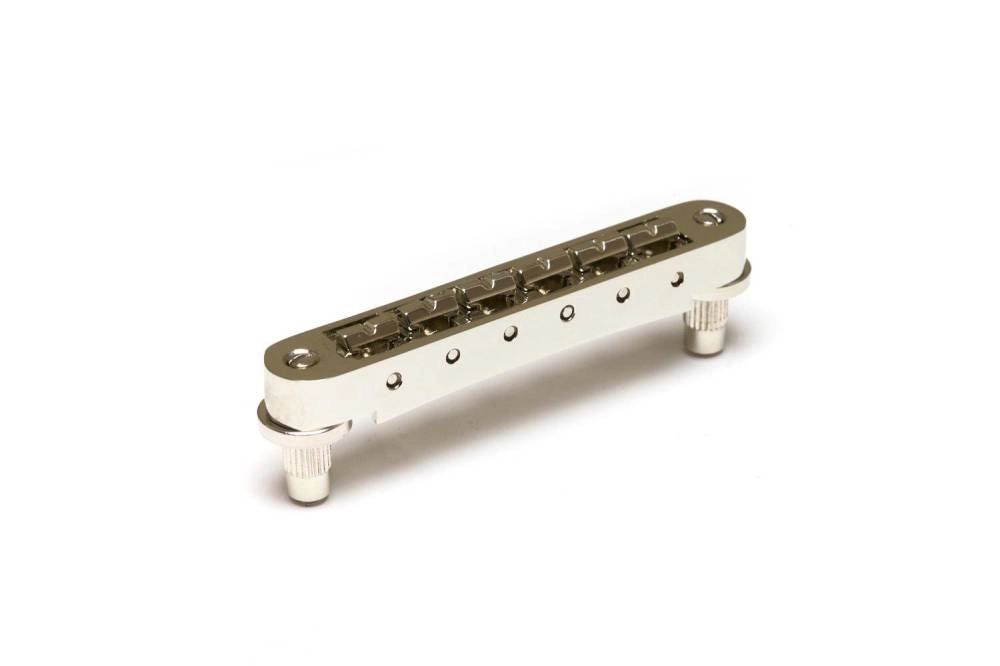 Resomax NV1 4mm Tune-O-Matic Bridge - Nickel