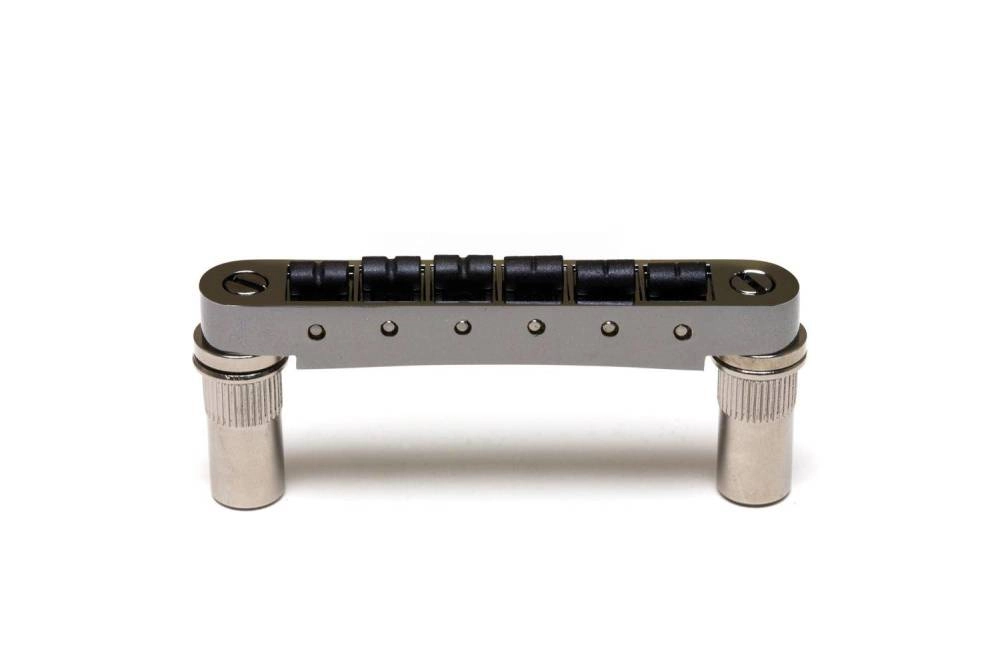 Resomax NV2 6mm Tune-O-Matic Bridge - Black Nickel