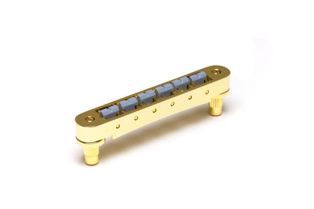 Resomax NVS 4mm Tune-O-Matic Bridge - Gold