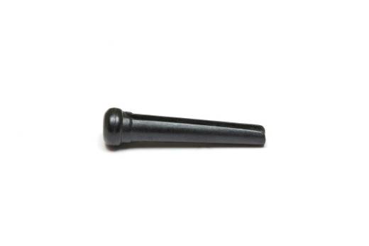 TUSQ Martin Style Bridge Pins Shank Diameter .202\'\'/5.14mm (6) - Black, Mother of Pearl Dot