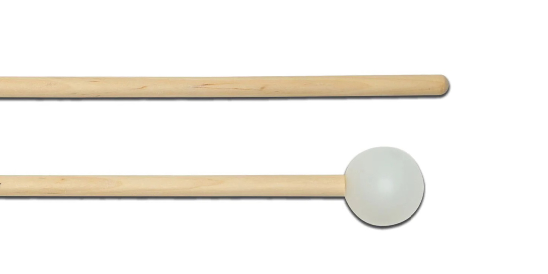 American Custom Keyboard Mallets - Soft, White Poly