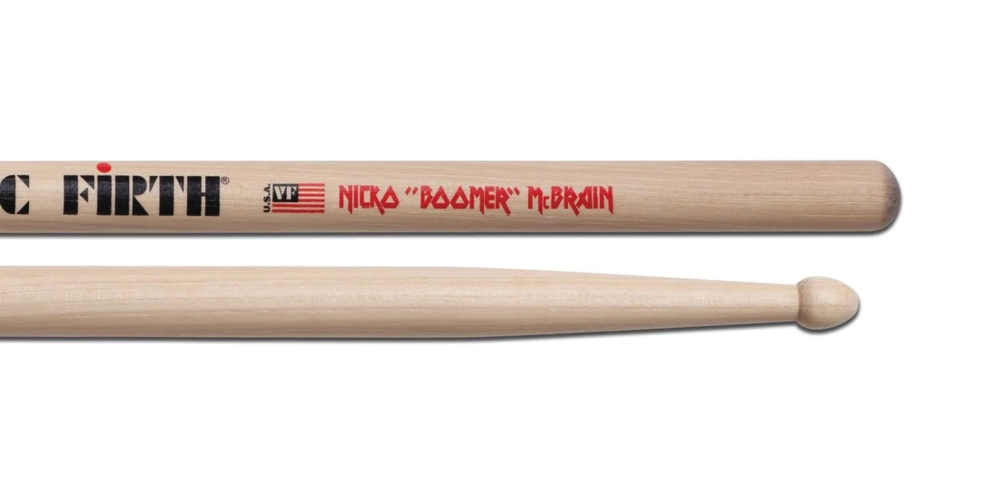 Signature Series Drum Sticks - Nicko McBrain (SNM)