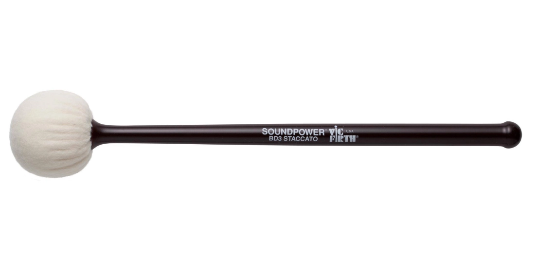 Soundpower Bass Drum Mallet - Staccato