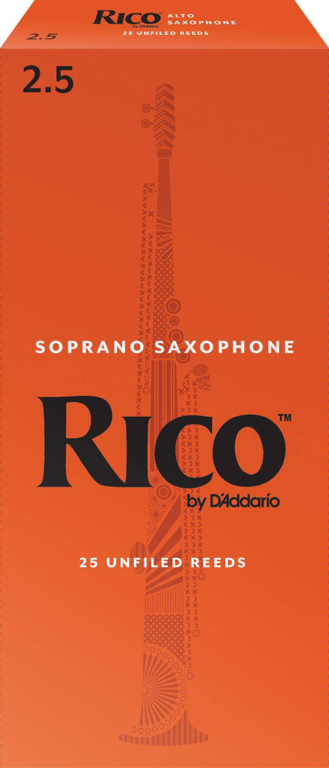 RIA2525 - Soprano Saxophone Reeds 2 1/2