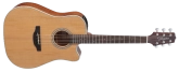 Takamine - Dreadnought Acoustic Electric Guitar - Natural Satin