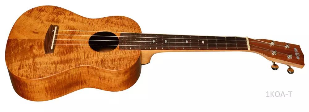 Solid Koa Tenor Ukulele w/Case