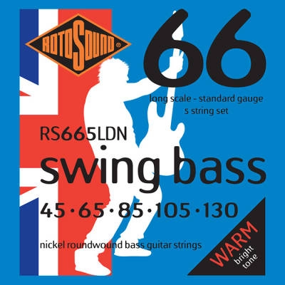 Rotosound - Swing Bass Light Nickel 5 String Set 45-130