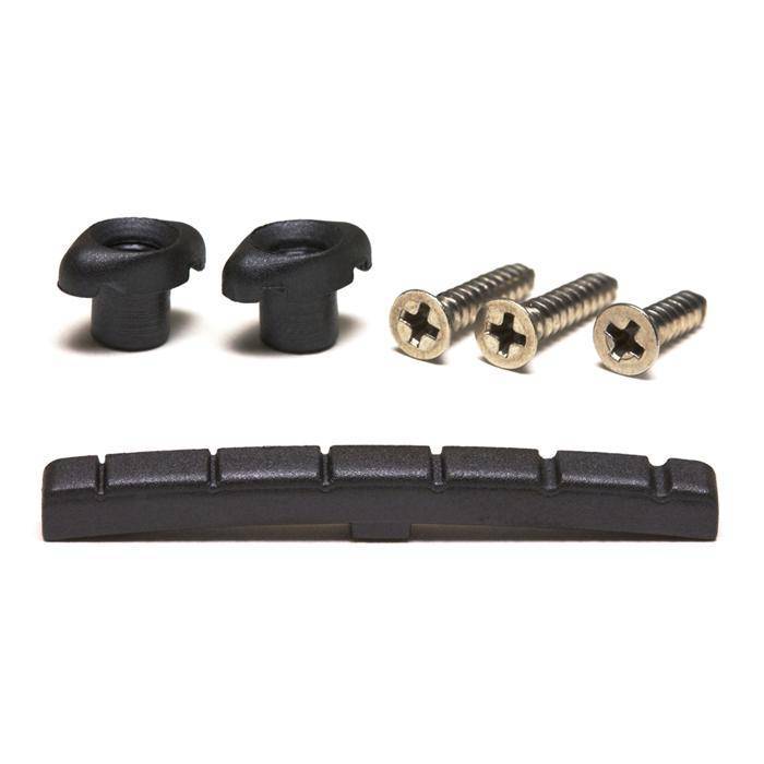 Black TUSQ XL Slotted Nut and Retainer Pak